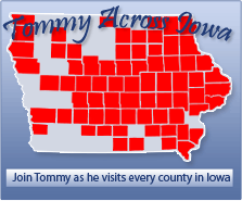 Join Tommy Thompson as his Presidential Campaign makes it's way across Iowa!
