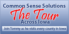 common sense solutions tour across Iowa